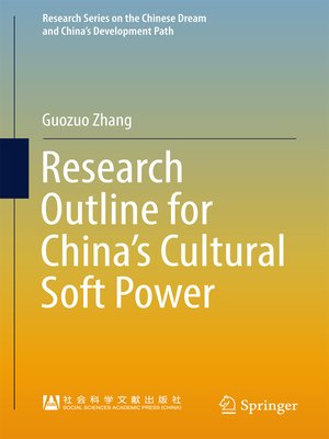 cover image of Research Outline for China's Cultural Soft Power